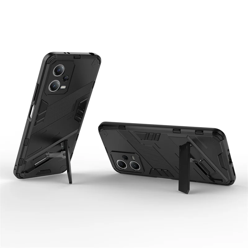For Poco X5 Case Poco X5 X4 M4 Pro Cover Coque Shell Fundas Armor Shockproof Hard Stand PC Phone Bumper For Poco X5