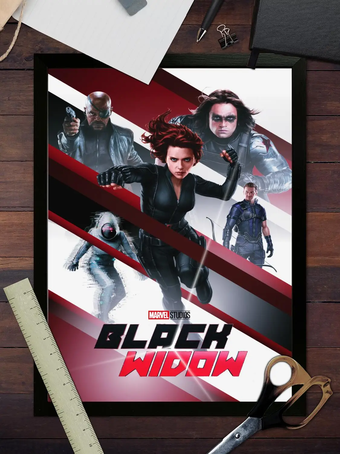 Черный ТВ Драма Холст Художественный Плакат Настенное Искусство Картина Печать