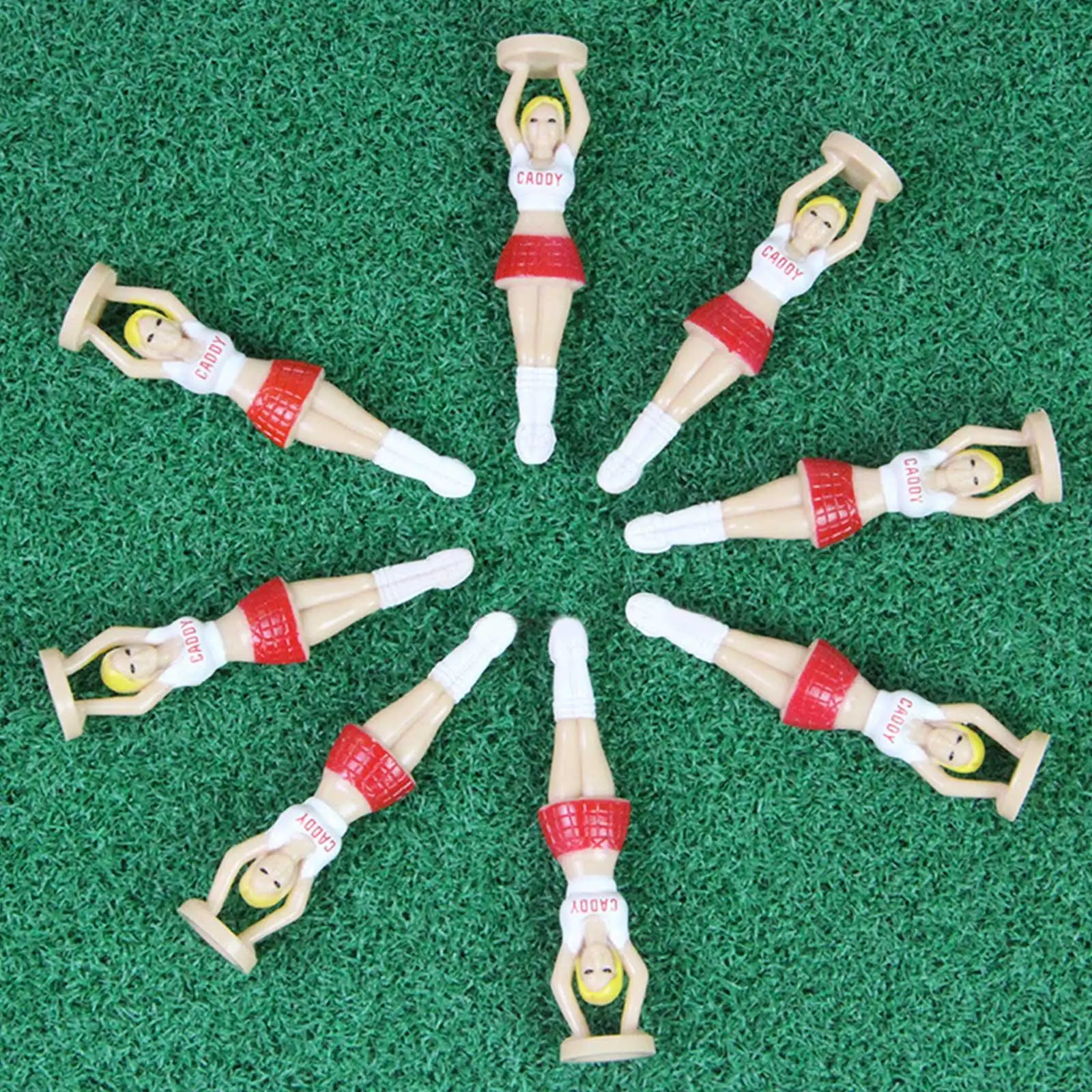 

Plastic Golf Tees Holder Golf Balls Lovely Sexy Lady Bikini T Plastic Low Resistance Hit Training Tools Golfer Gifts Golf Sport