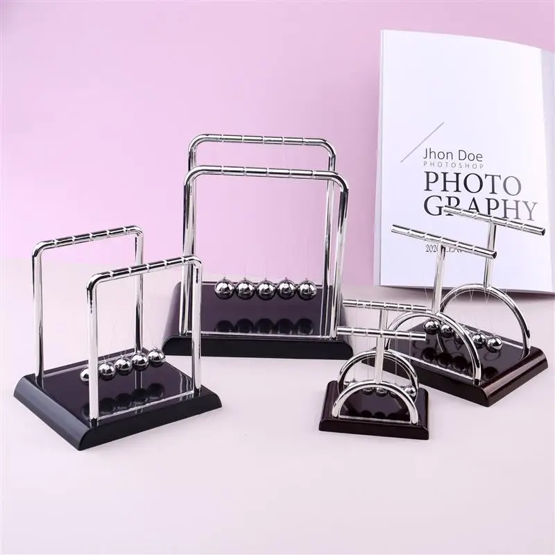 

Newton Cradle Balance Balls School Teaching Supplies Moving For Office Pendulum Desk Kids Toy Gifts Home Decoration