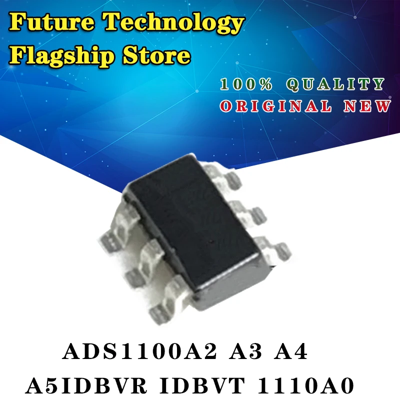 

1pcs New ADS1100A2 A3 A4 A5IDBVR IDBVT 1110A0 Silkscreen AD2 AD3 AD4 AD5 ED0