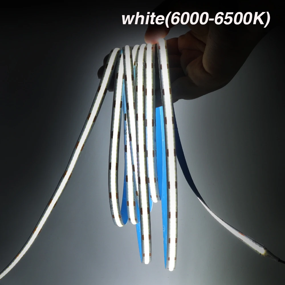 

HEGEHE Светодиодная лента COB 12В/24В теплый/натуральный/белый 5М/10М