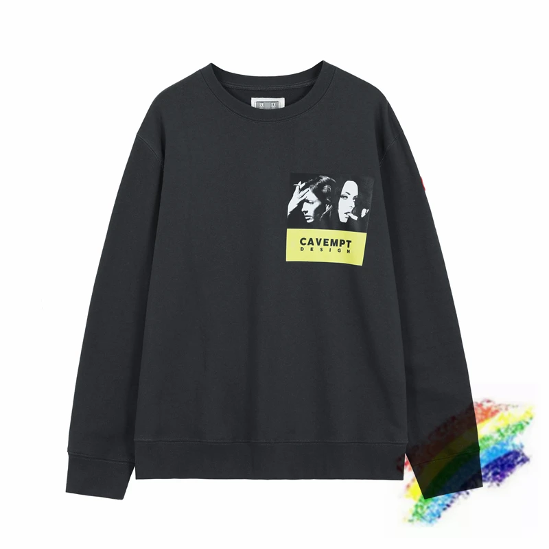 

2021FW CAVEMPT C.E Sweatshirts Men Woman 1:1 High Quality Embroidered Crewneck Cav Empt Hoodies