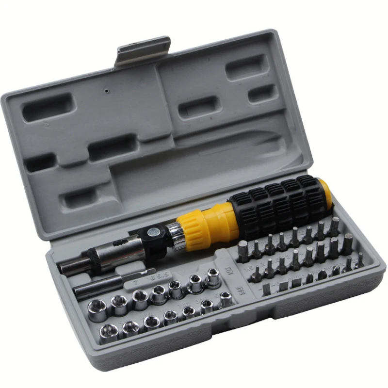 

41-piece multi-function screwdriver set tool screwdriver socket wrench combination socket socket wrench
