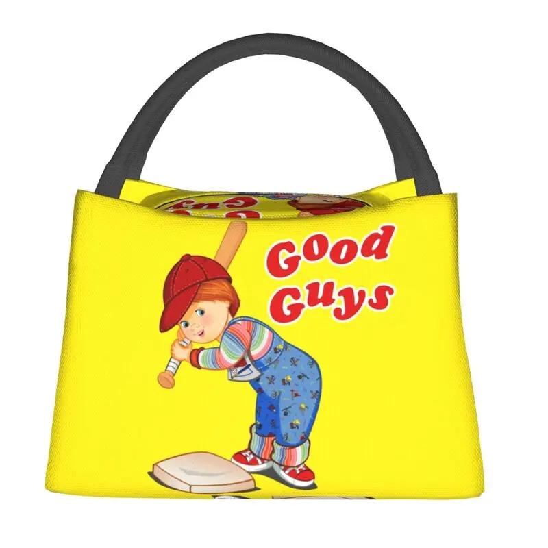 

Бейсбольный плеер Good Guys, Изолированные сумки для обеда для детских игр, Чаки, мультяшный термоохладитель, коробка для обеда, кемпинг, путеше...