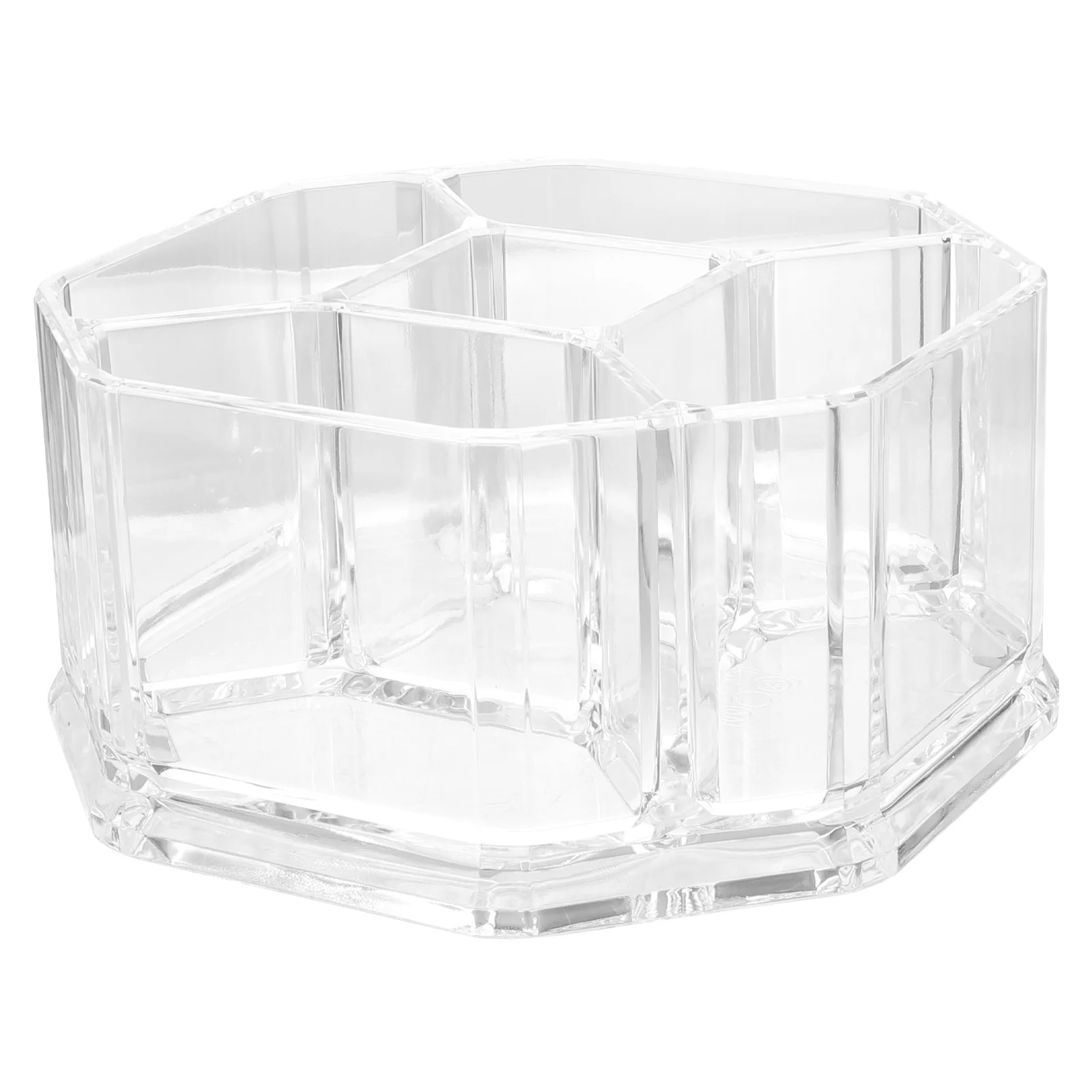 

1Pc Tea Bag Storage Box Storage Holder Transparent Box Multi-grid Box for Hotel Home