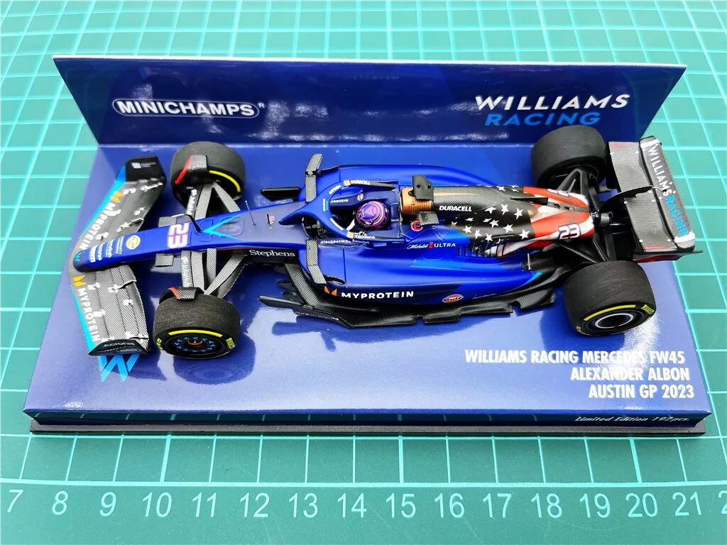 Фото Minichamps 1:43 F1 FW08 FW11 FW20-FW45 Коллекционная модель автомобиля из смолы и металла, лимитированная серия, игрушка-подарок №3