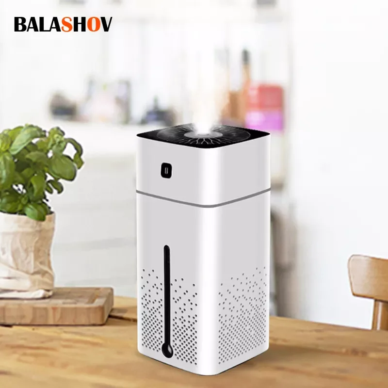 

1000ML Air Humidifier Ultrasonic Humidifier Aromatherapy Diffuser Machine Quiet Mist Maker Fogger for Home Office