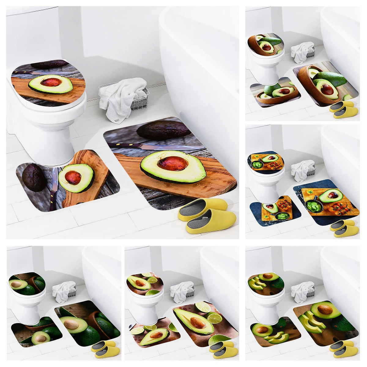 

Домашние напольные коврики для ванной комнаты в натуральном животном стиле, коврик для ног для ванной, современные аксессуары для ванной комнаты, Противоскользящий коврик для ванной