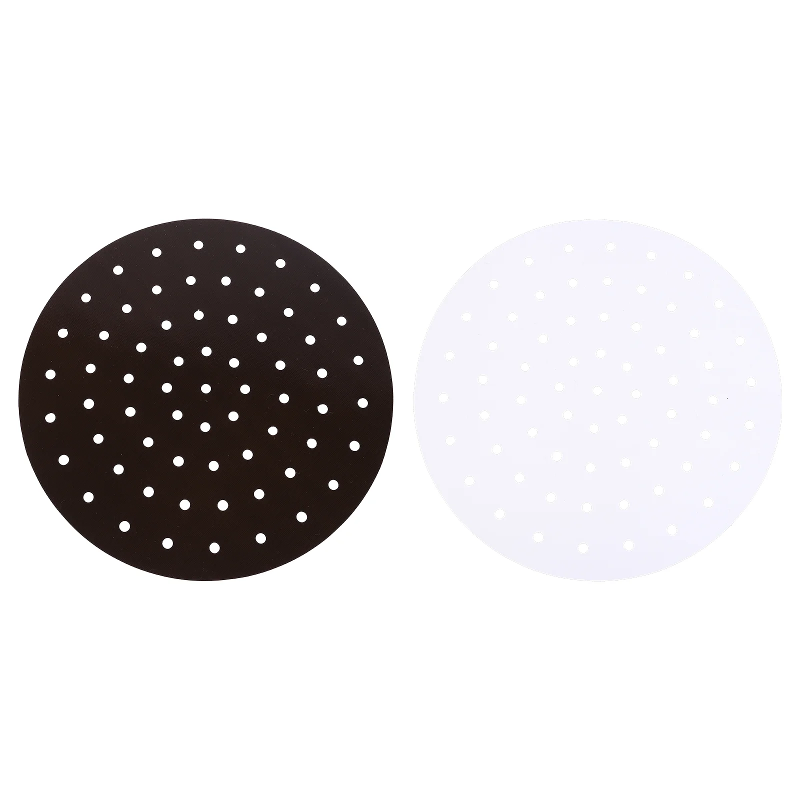 

Air Fryer Reusable Mat Mats Steamer Basket Paper Parchment Liners Silicone Liner Double Accessories Padround Resistant Heat