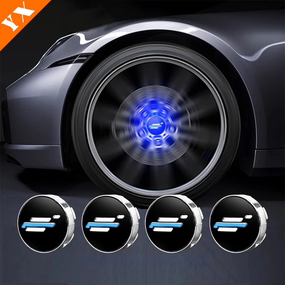 Для Changan Oshan x7 plus 2024 2025 аксессуары красный синий цвет Maglev светодиодный логотип