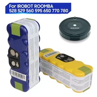 original replacement battery 14 4v 3000mah for irobot roomba 800 600 500 700 series vacuum cleaner 510 655 760 880 536 561 610
