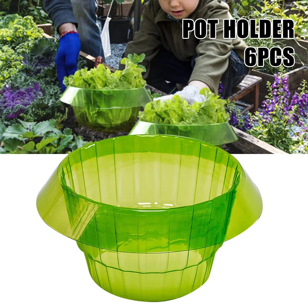 

6PCS Vegetable Protector Flower Pot Bottom Protects Plants from Animal Eating Snail Protection Prevents Pests 2020ing