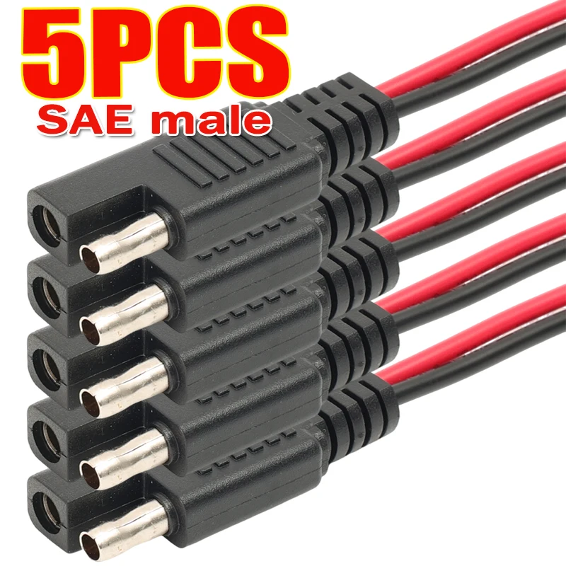 

Автомобильный удлинительный кабель Кабель солнечной панели Провод Разъем SAE Удлинительный кабель Быстрый разъем SAE Разъем питания SAE