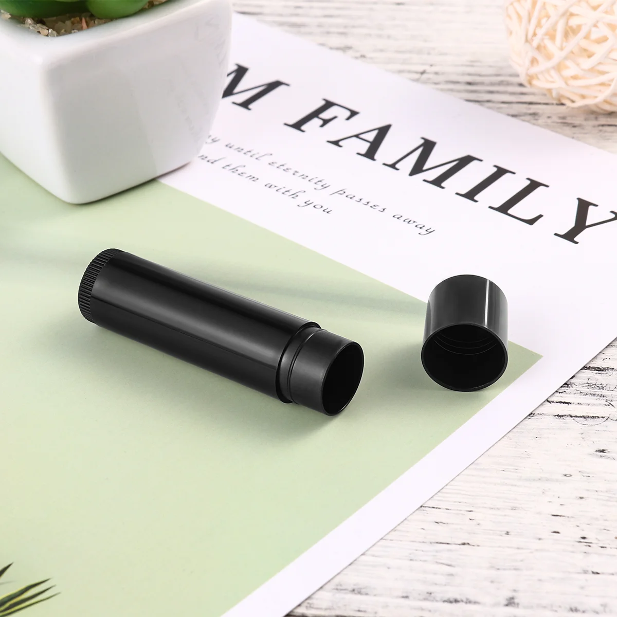 Frcolor 25 шт. 5 г пустые пластиковые тюбики для бальзама губ контейнеры хранения