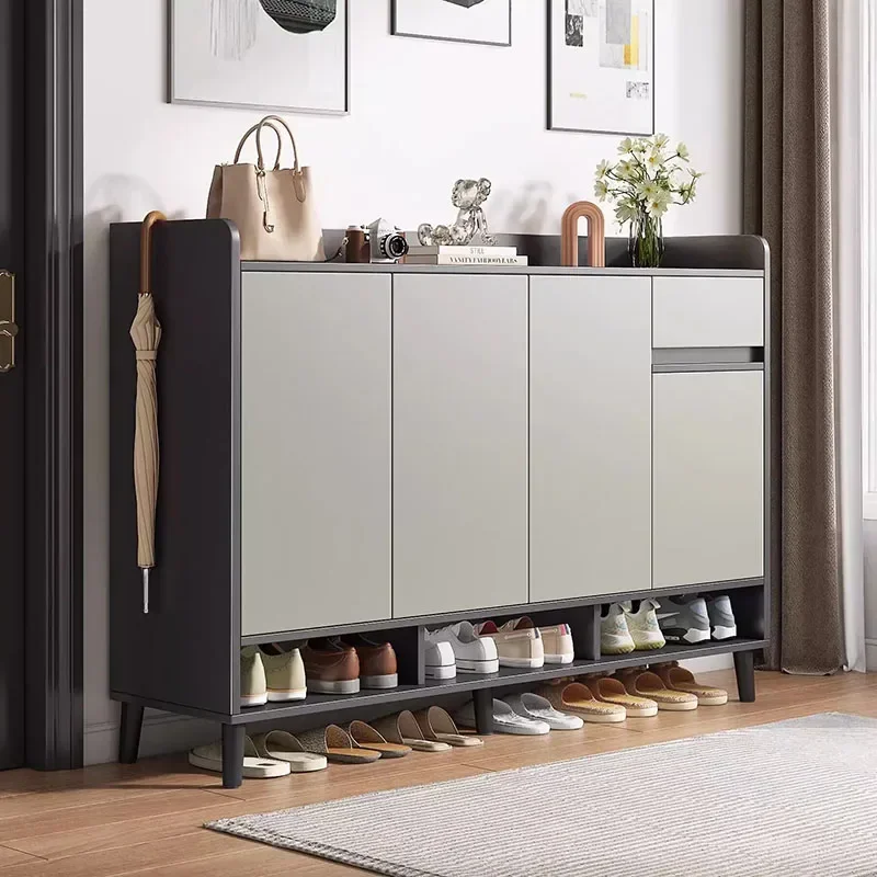 Contain Bulk Shoe Cabinets Nordic Dust Proof Space Saving Modern Rack Door Schoenenkasten Entryway Furniture