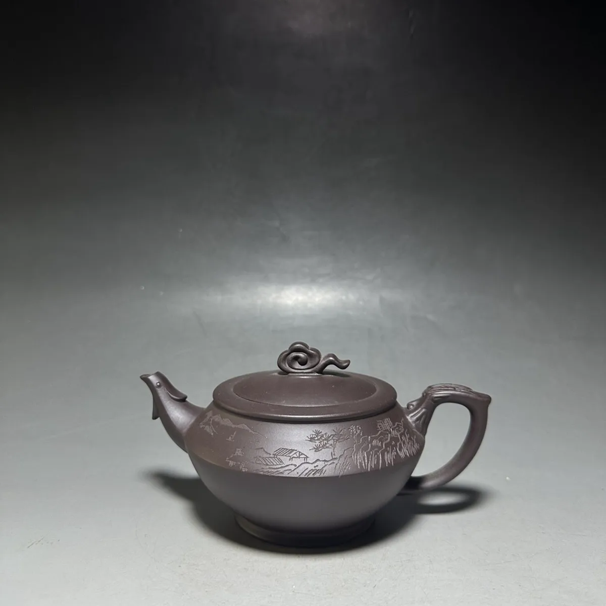 

Китайский Глиняный Чайник Yixing Zisha, чайник Han Yun, как показано на рисунке, 350 мл