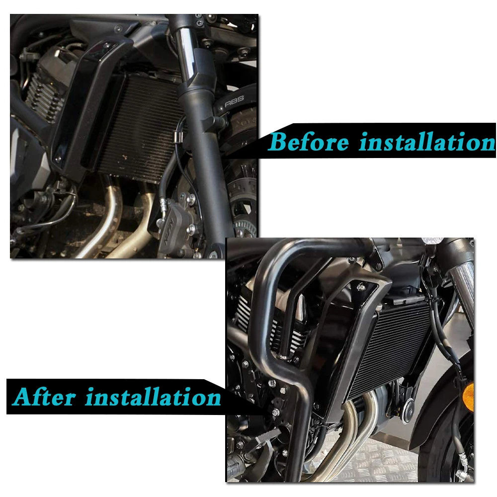 Для Kawasaki Vulcan S 650 VN650 EN650 2015 2016 2017-2022 защита мотоциклетного шоссейного бампера