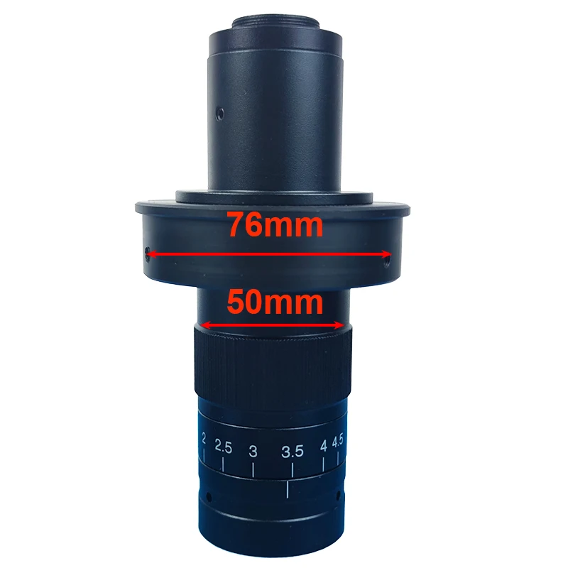Монокуляр для микроскопа кольцевой адаптер объектива промышленная камера