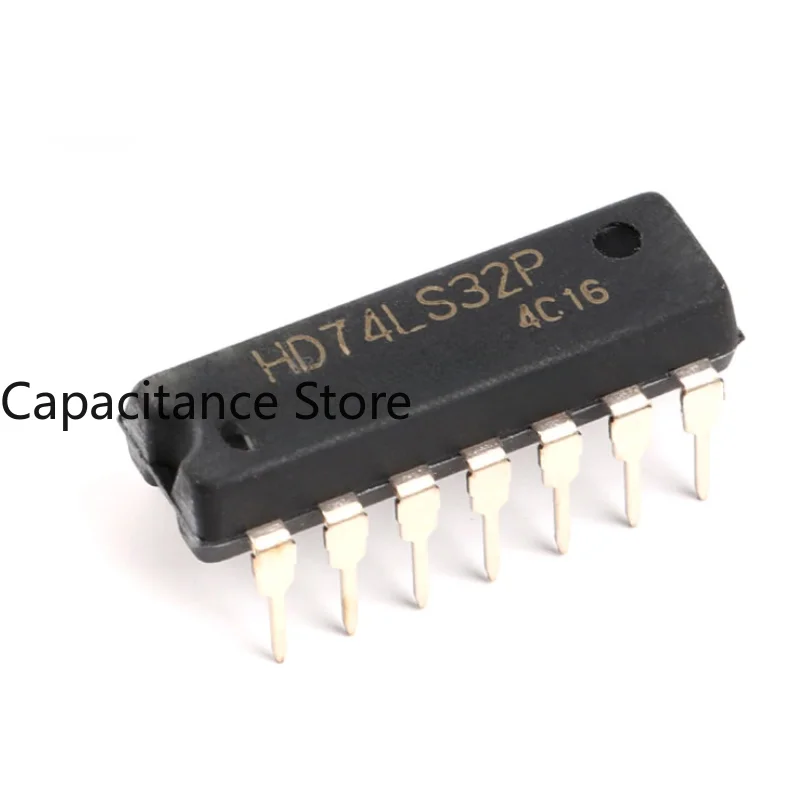 

10PCS Original Genuine In-line HD74LS32P DIP-14 2 Input Quad Or Gate Logic Chip