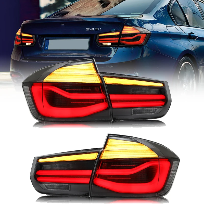 

LED Rear Running Brake Reverse Tail Light Assembly for BMW 3 Series F30 F35 2013-2018 Dynamic Turn Signal Tail Lamp