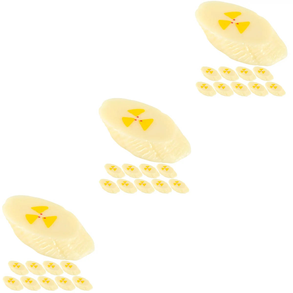 

Искусственные бананы, фрукты, модель кухонного стола, центральные части, искусственные бананы, фрукты, ломтики, имитация