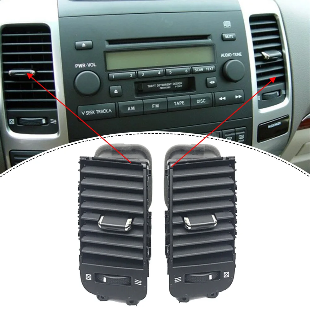 

Car Air Conditioner Vent Outlet Cover Panel AC Vent Grille For Toyota For Land For Cruiser For Prado 120 GX470 03-09 Replacement