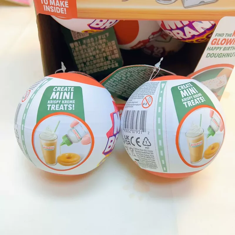 Фото Коллекционная игрушка Zuru Mini Brands Create Creations 5 Surprise Ball: Набор для приготовления пончиков Krispy Kreme и кофейного напитка, подарок для коллекционеров №5