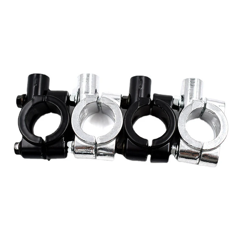 

Universal Motorcycle Handle Bar Mirror Mount Holder Rearview Mirror Clamp Brackets Adapter Accessories