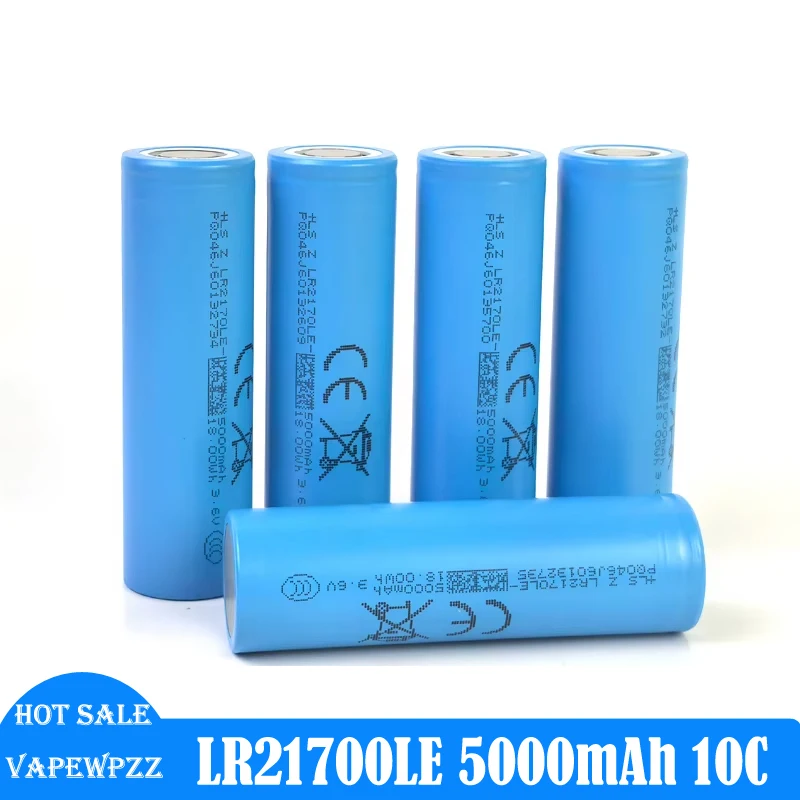 Фото Оригинальный аккумулятор LS LISHEN LR21700LE 5000 мАч 10C, 45 А, 3,6 В, 18,0 Втч, литий-ионные аккумуляторы с высоким стоком, 21700 ячейки №1