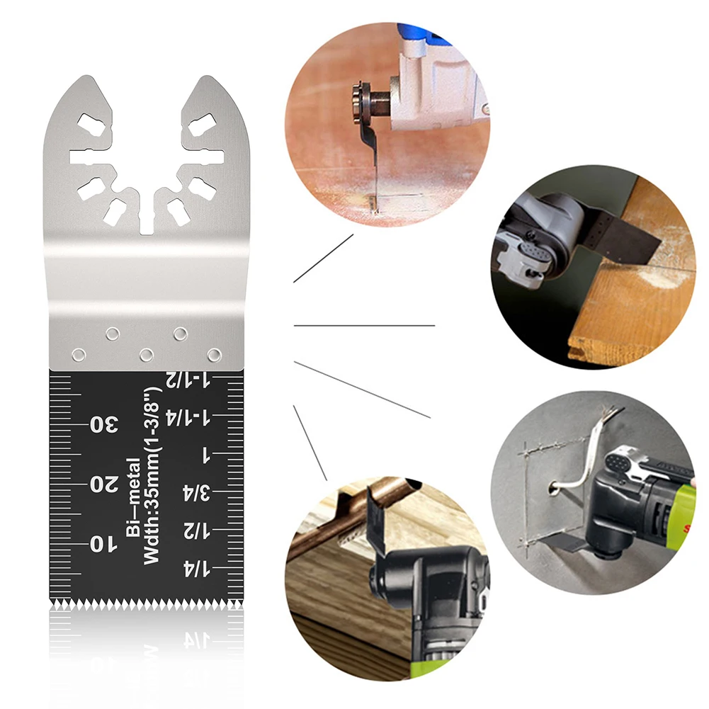 

23pcs Quick Release With Sandpaper Cutting Swing Saw Blade Set Professional Easy Install Hybrid Chipboard Metal Wood Universal