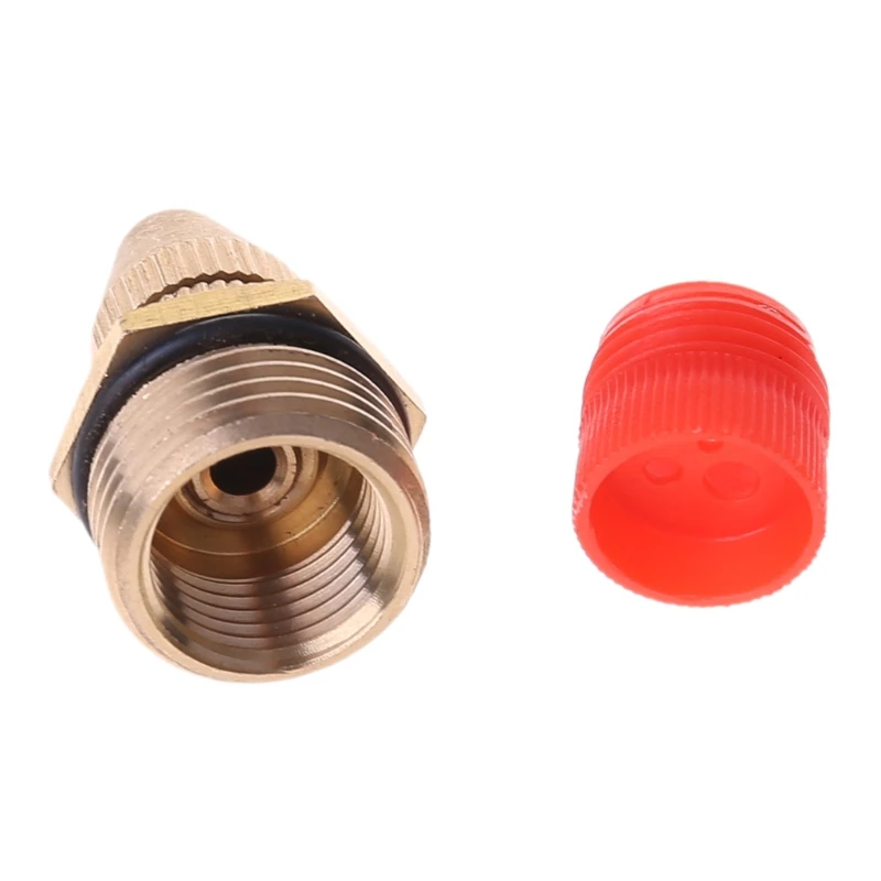 

1/2" Adjustable Water Flow Brass Spray Misting Nozzles Spray Head Garden Lawn Spray Head for Garden Hose Watering Equipment