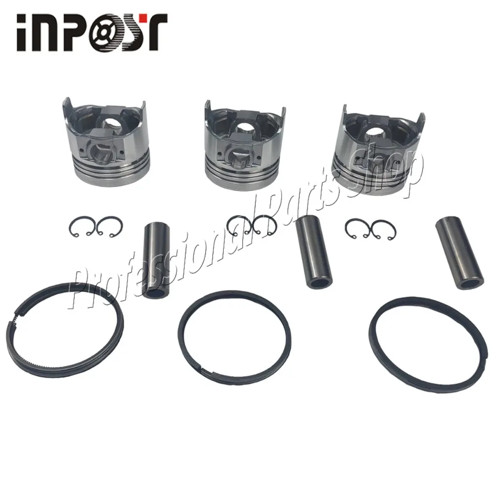 

Поршень и поршневое кольцо для двигателя Yanmar 3TNV76 John Deere 1435 X950R X495