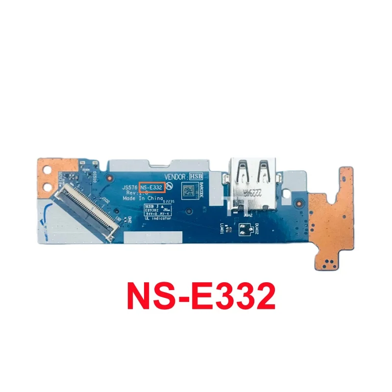 Фото Новая оригинальная плата переключателя USB NS-E542 NS-E332 для Lenovo IdeaPad 15ALC 7, кнопка питания 5C50S25328 NS-E052 NS-E792, высокое качество №2