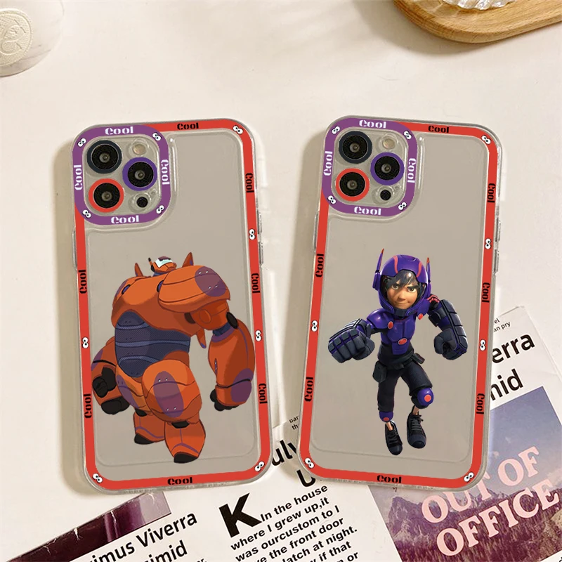 

Disney Big Hero 6 Phone Case for iPhone 11 12 13 Mini Pro Max 14 Pro Max Case shell