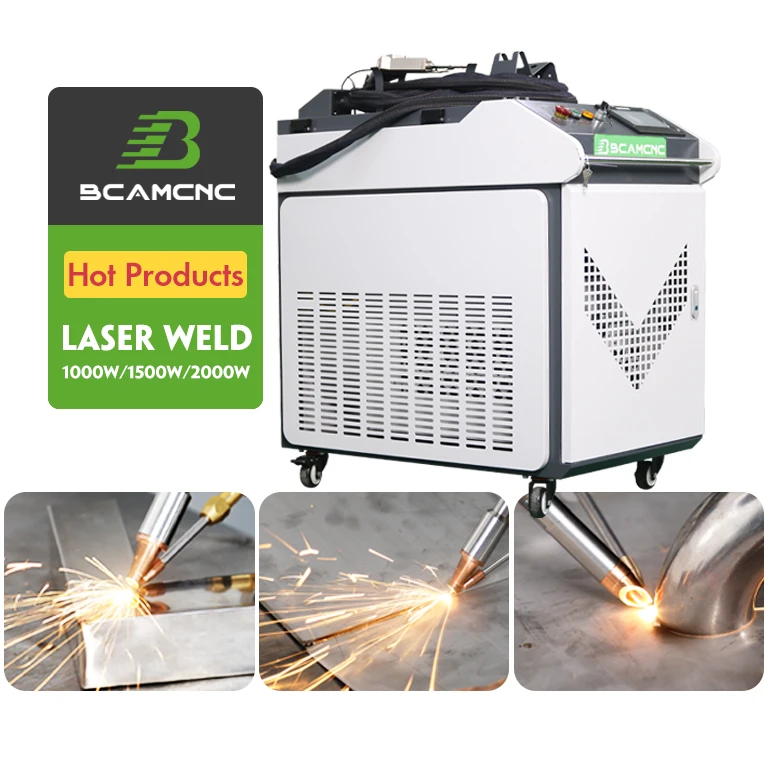

BCAMCNC portable laser handheld sport welding mopa fiber laser welding machine 1000w 1500w
