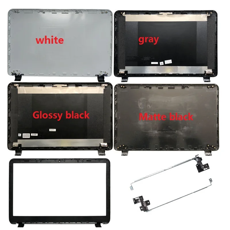 

Laptop Top LCD Back Cover/LCD Front Bezel/Hinges for HP 15-G001XX 15-G010DX 15-g011nl 256 15.6" Back case 749641-001