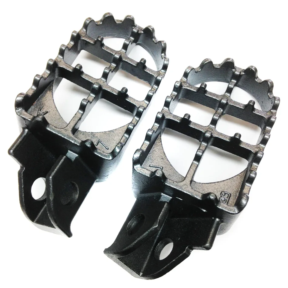 

Aftermarket Motorcycle Parts GRAY Motocross MX Foot Pegs For suzuki 96-97 DR650SE 90-95 DR350 1990-1993 DR250 GRAY