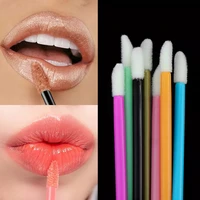 disposable cosmetic makeup lip brush lipstick glossy solid wands cleaner applicator eyeshadow lip gloss mascara brushes tools