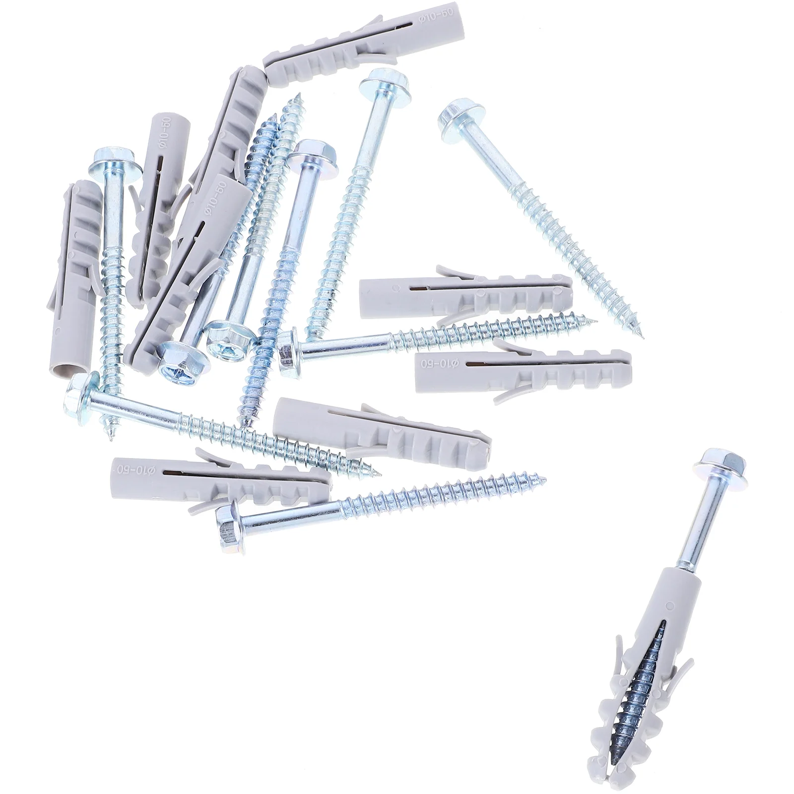 

10 Sets Brackets Anchors Stand Expansion Screws Mount Stands Exhaust Hood Screws