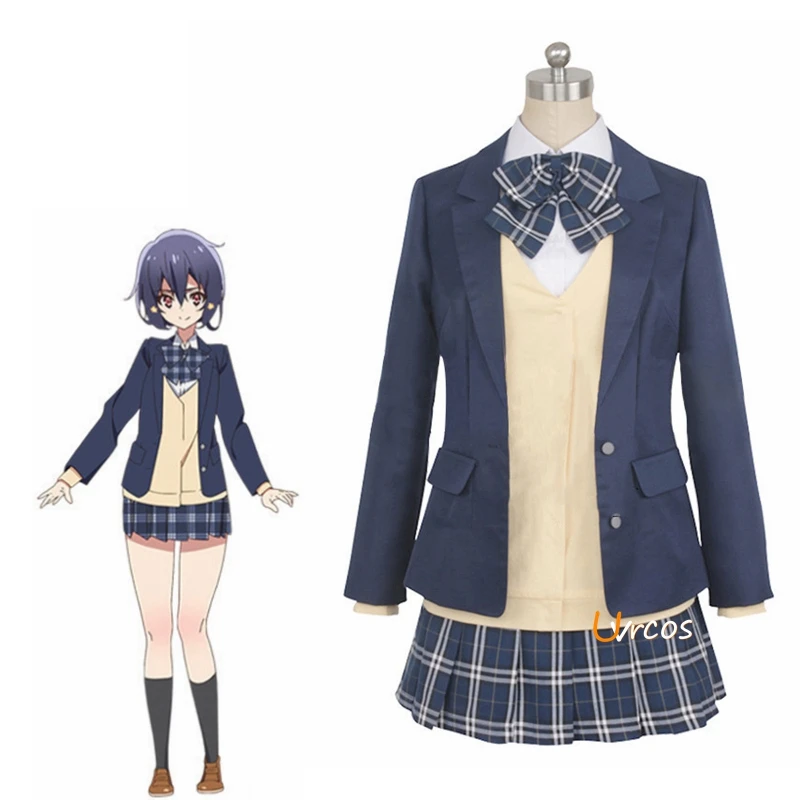 

Зомби LAND Сага месть Mizuno Ai школьная форма комплект Аниме настроить косплей костюмы