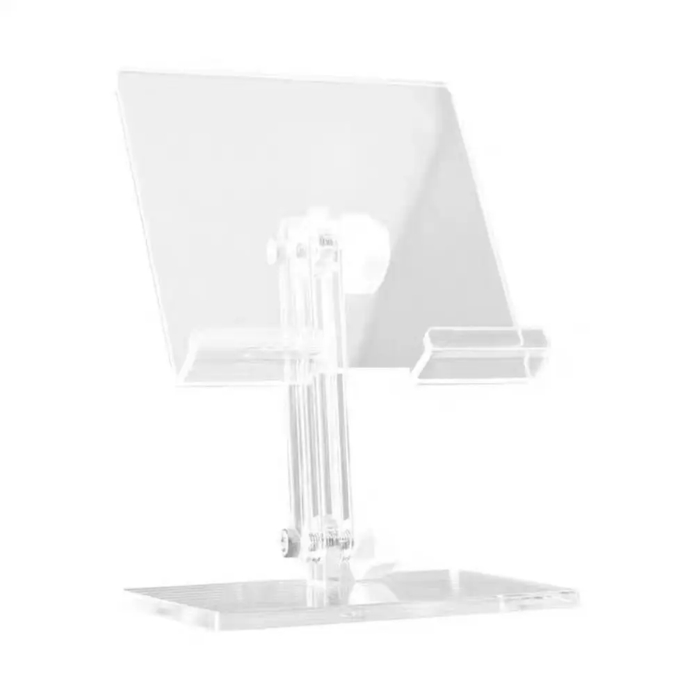 

Акриловая подставка для планшета, Регулируемый складной прозрачный держатель для Mi Pad 4, для Samsung, для iPad Pro Air Mini 12,9, поддержка