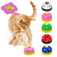 pet dog toy training bell interactive toy called dinner small bell for teddy puppy cat pet call feeding reminder