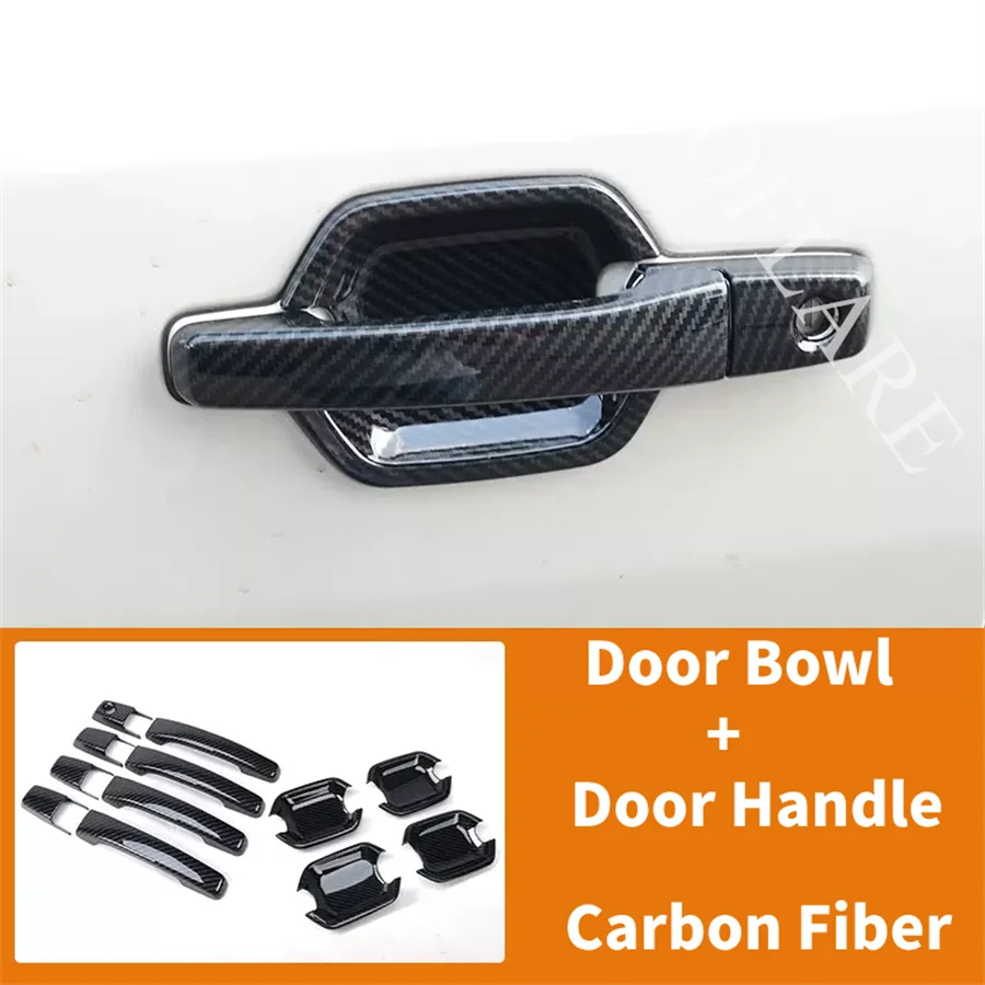 Аксессуары для Mitsubishi Pajero V80 V93 V95 V97 V98 2007-2021 хромированные внешние дверные ручки