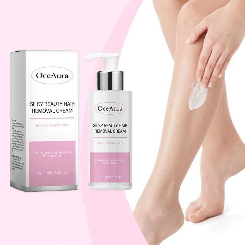 Шелковистая красота крем для удаления волос на коже быстрое нежное удаление
