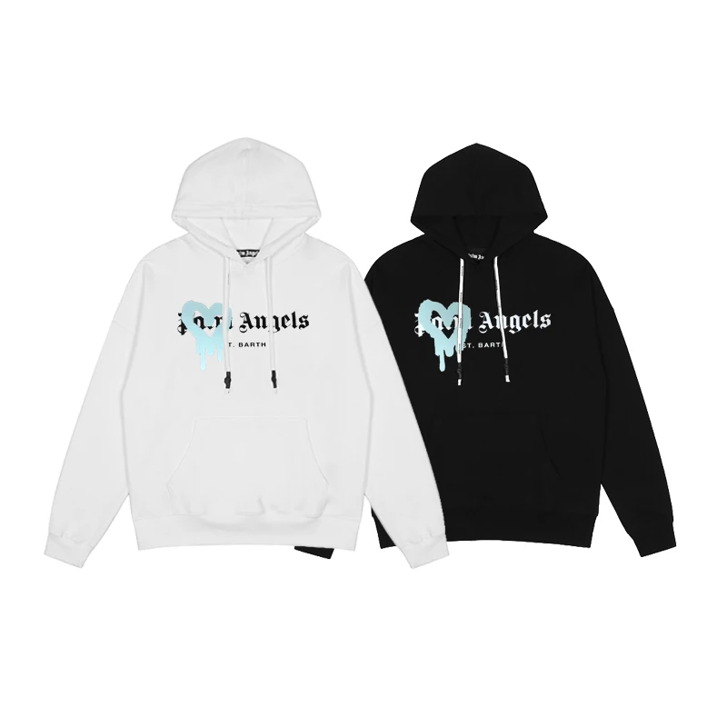 

Palm Angels 22SS New Unisex Men's and Women's Love Letter Pullovers Casual Trend Fashion Loose Couple Hoodies Men and Women Gift