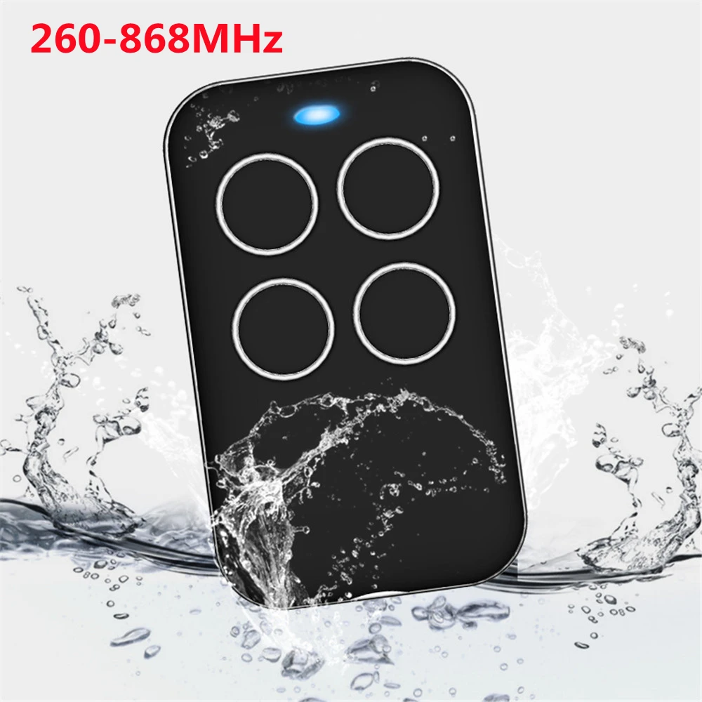 

Multi-frequency Garage Gate Remote Control Duplicator 433mhz 868mhz Garage Door Command Gate Opener For Fixed Rolling Code