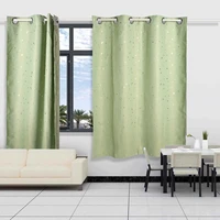 shading curtains blackout curtain for living room kids bedroom modern star hollow out soft window curtain blinds night and day