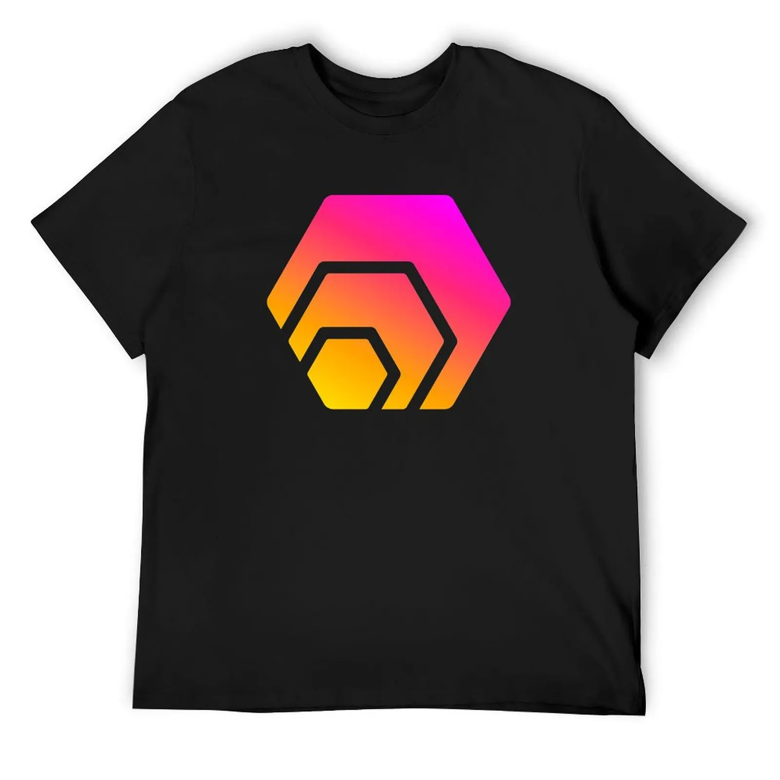 Футболка с логотипом HEX Crypto Hexagon футболка аниме топы больших размеров винтажная