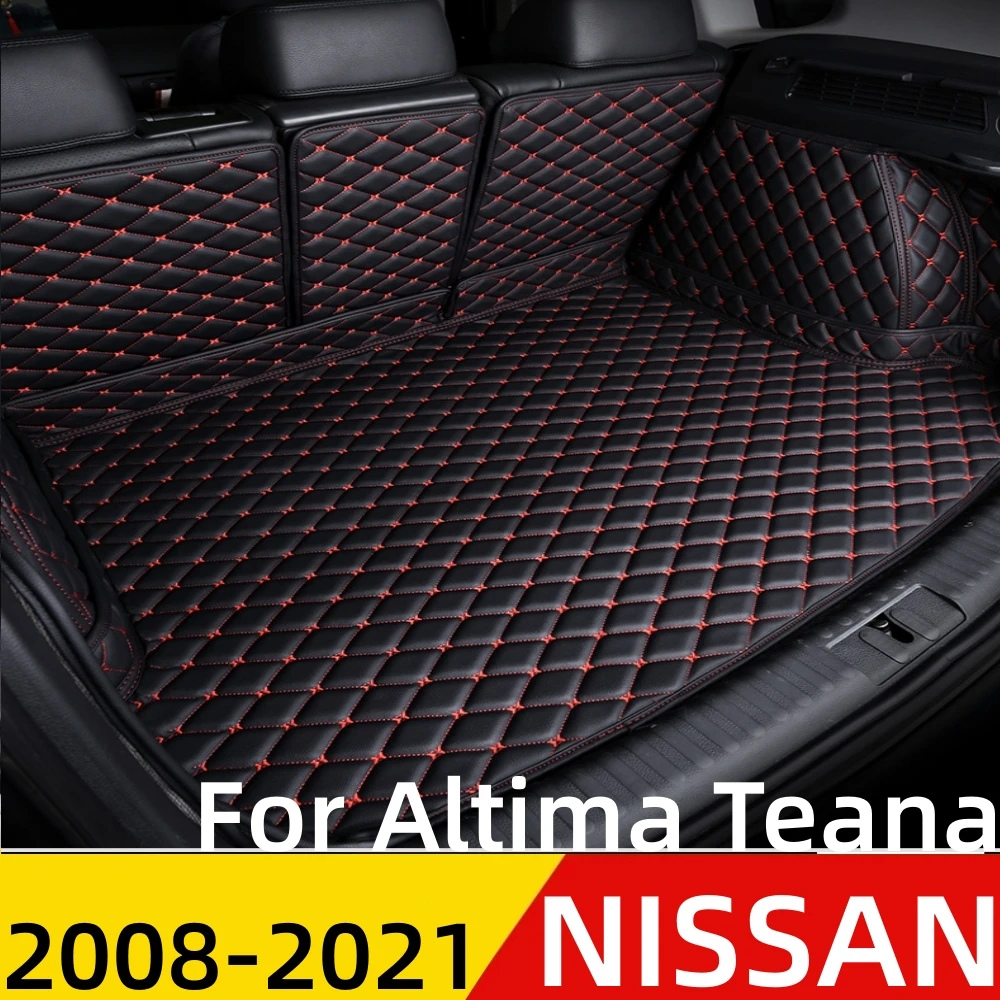 

Коврик для багажника автомобиля для NISSAN Altima Teana 2008-2021, для любой погоды, XPE, индивидуальный задний Чехол для груза, коврик, подкладка, задние ч...